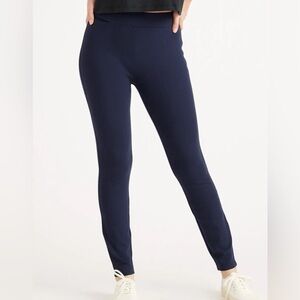 Quince Ultra-Stretch Ponte Skinny Pant Ladies size large Navy blue